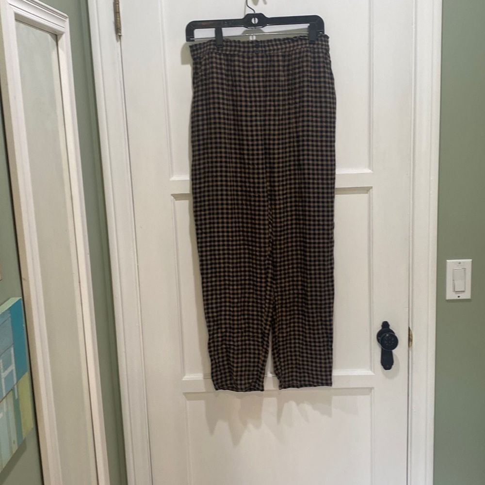 NEW Salt Water Luxe Checked Pants M